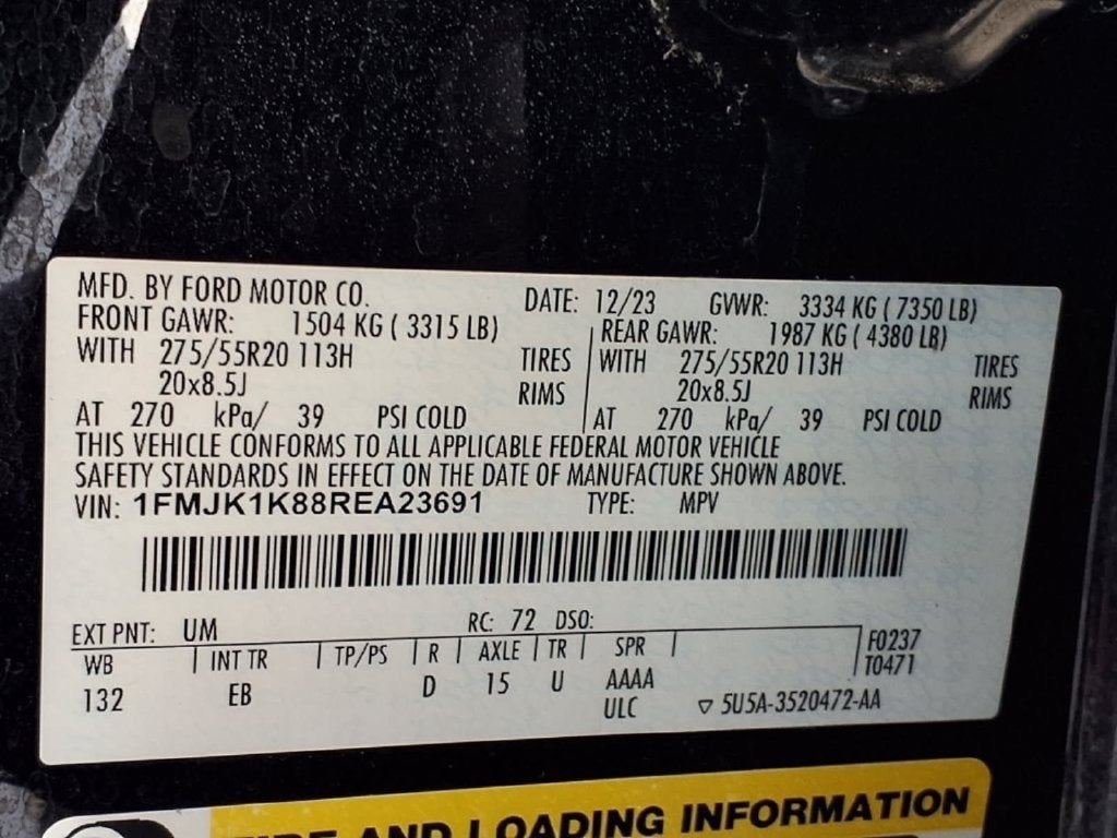 2024 Ford Expedition Max Limited