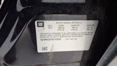 2011 Chevrolet Cruze LTZ