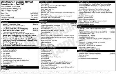 2025 Chevrolet Silverado 1500 WT