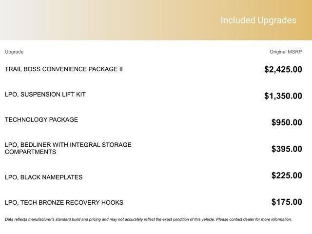 2026 Chevrolet Colorado Trail Boss