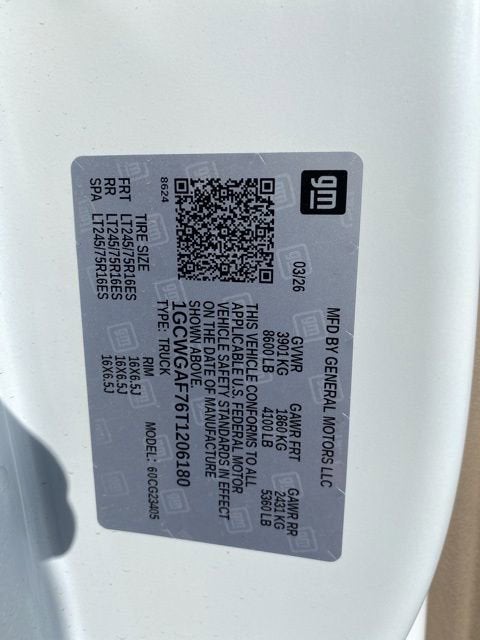 2026 Chevrolet Express Cargo WT