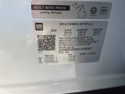 2027 Chevrolet Traverse LT