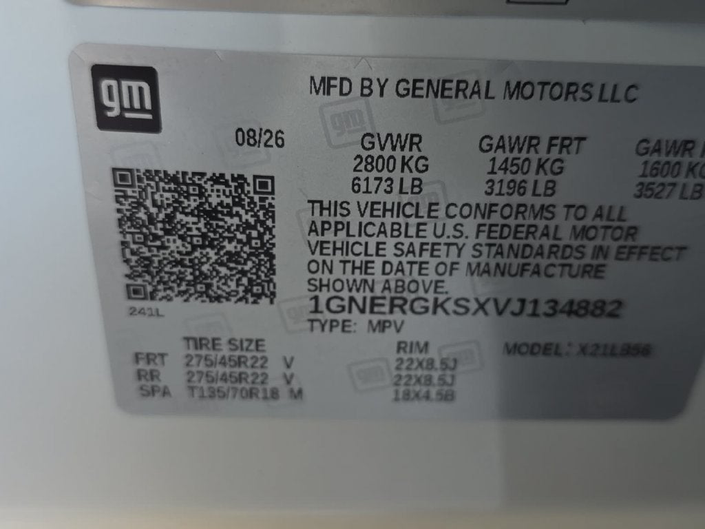 2027 Chevrolet Traverse LT