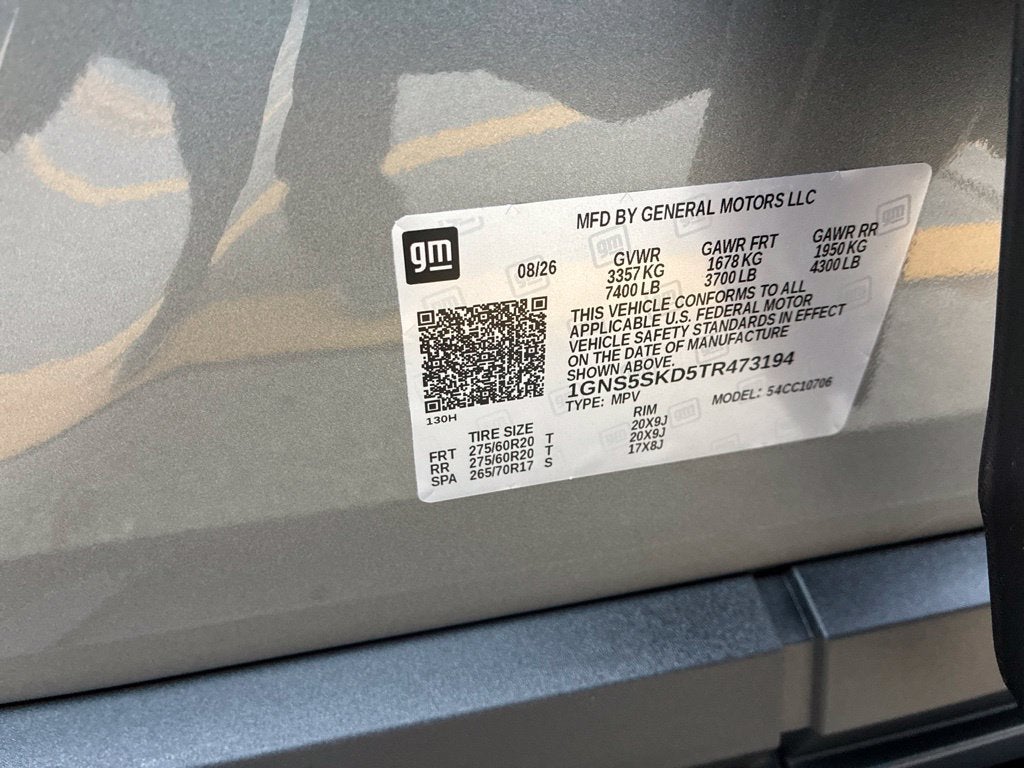 2026 Chevrolet Tahoe Premier