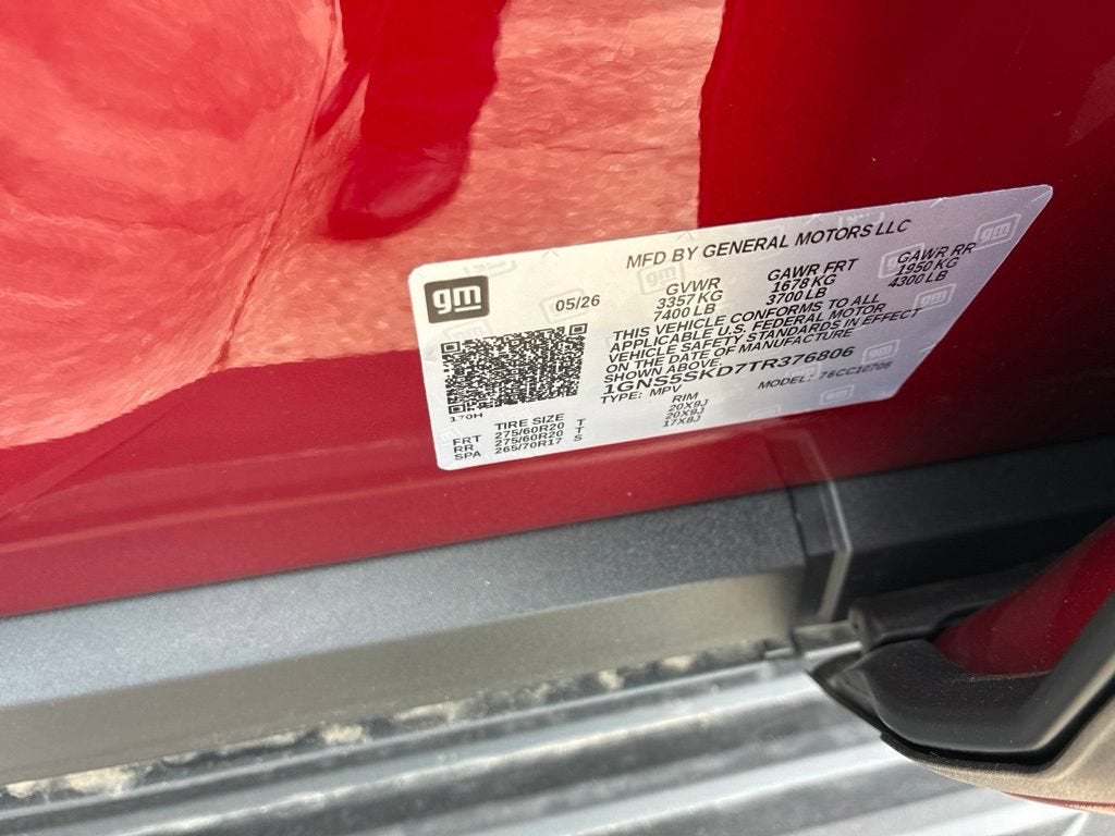 2026 Chevrolet Tahoe Premier