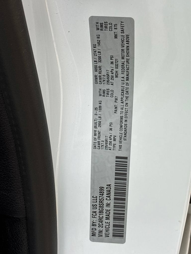 2025 Chrysler Pacifica Select
