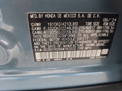 2025 Honda HR-V LX