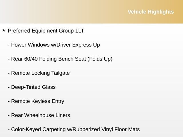 2018 Chevrolet Silverado 1500 LT