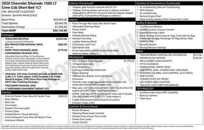 2020 Chevrolet Silverado 1500 LT