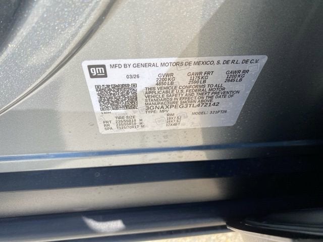 2026 Chevrolet Equinox LT