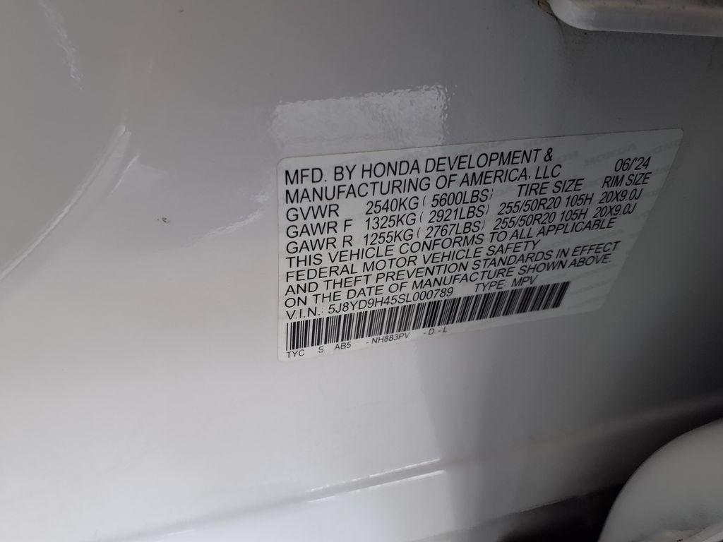 2025 Acura MDX w/Technology Package
