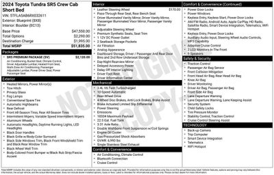2024 Toyota Tundra 2WD SR5