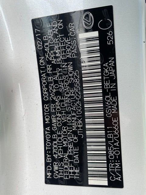 2017 Lexus ES ES 350