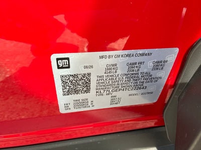 2026 Chevrolet Trax 1RS