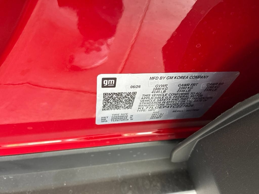 2026 Chevrolet Trax 1RS