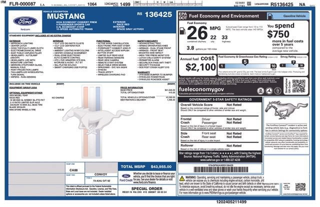 2024 Ford Mustang EcoBoost