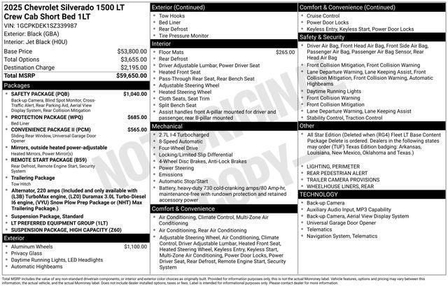 2025 Chevrolet Silverado 1500 LT