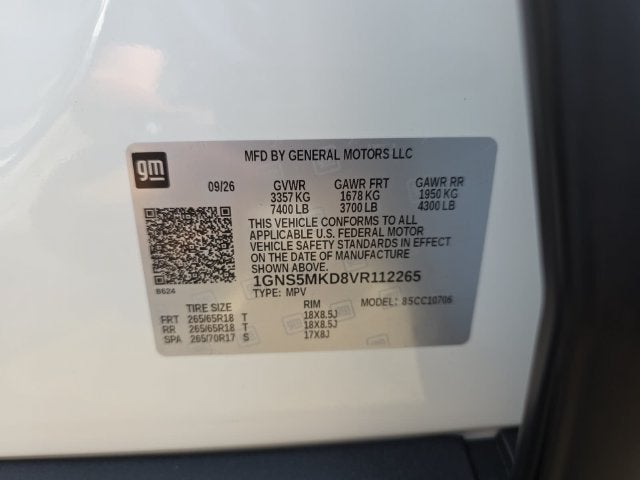 2027 Chevrolet Tahoe LS