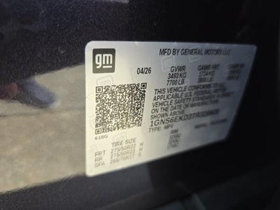 2026 Chevrolet Suburban RST