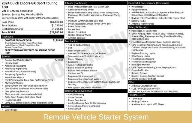 2024 Buick Encore GX Sport Touring