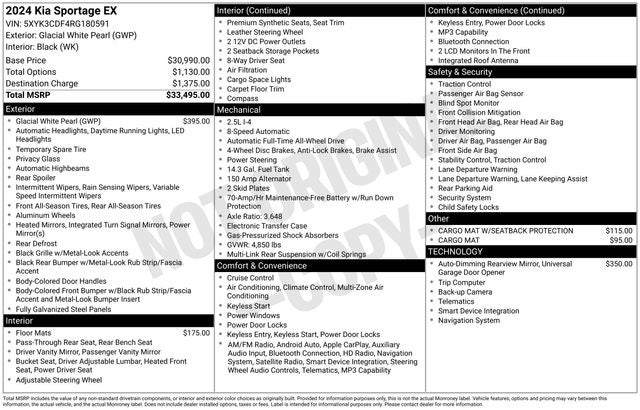 2024 Kia Sportage EX