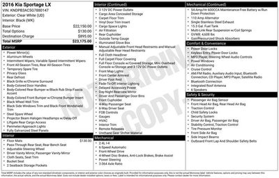 2016 Kia Sportage LX