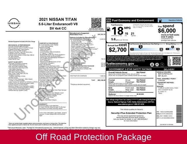 2021 Nissan Titan SV