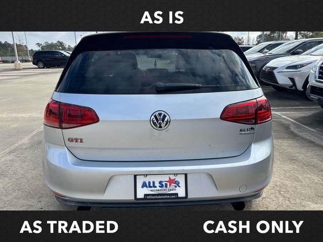 2016 Volkswagen Golf GTI S w/Performance Package