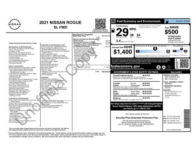 2021 Nissan Rogue SL