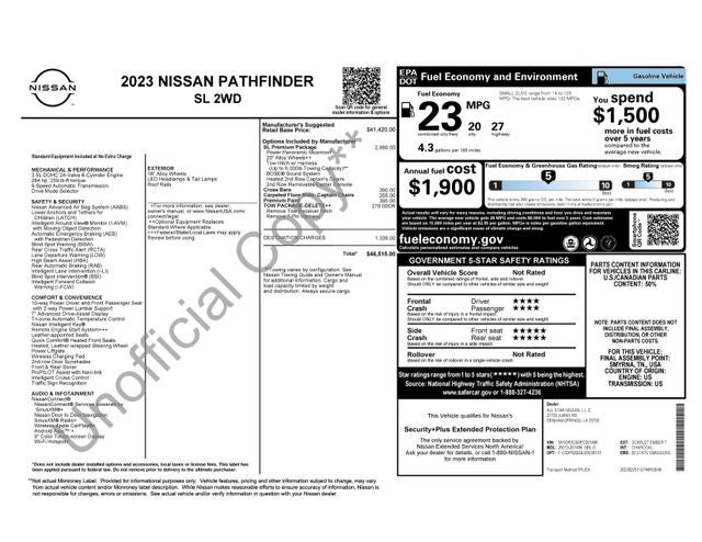 2023 Nissan Pathfinder SL