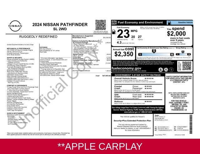 2024 Nissan Pathfinder SL