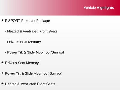 2021 Lexus NX 300 F Sport