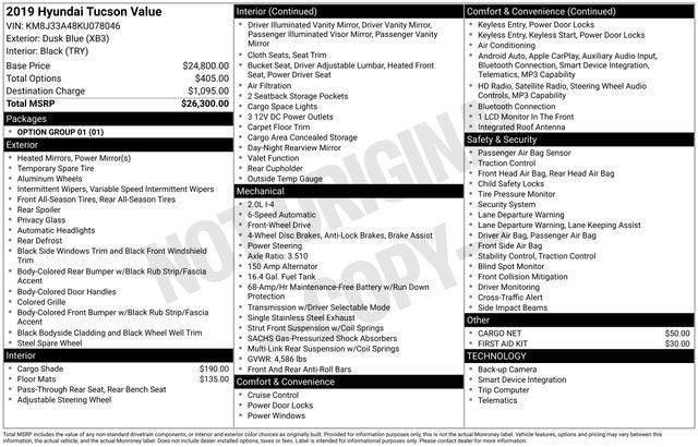 2019 Hyundai Tucson Value