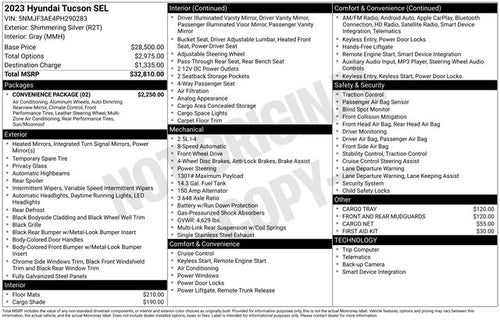 2023 Hyundai Tucson SEL