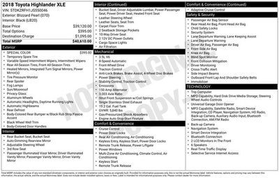 2018 Toyota Highlander XLE