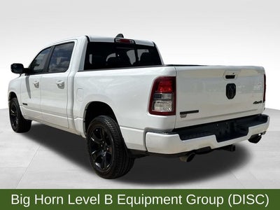 2022 RAM 1500 Big Horn Crew Cab 4x4 5'7' Box