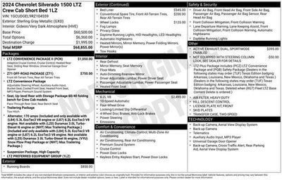 2024 Chevrolet Silverado 1500 4WD Crew Cab Short Bed LTZ