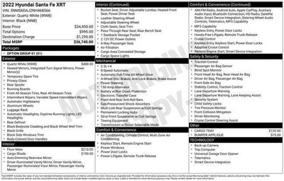 2022 Hyundai Santa Fe XRT