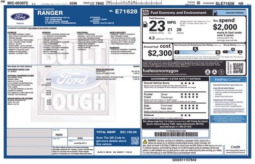 2025 Ford Ranger XL