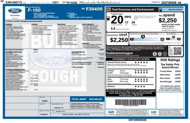 2016 Ford F-150 XLT
