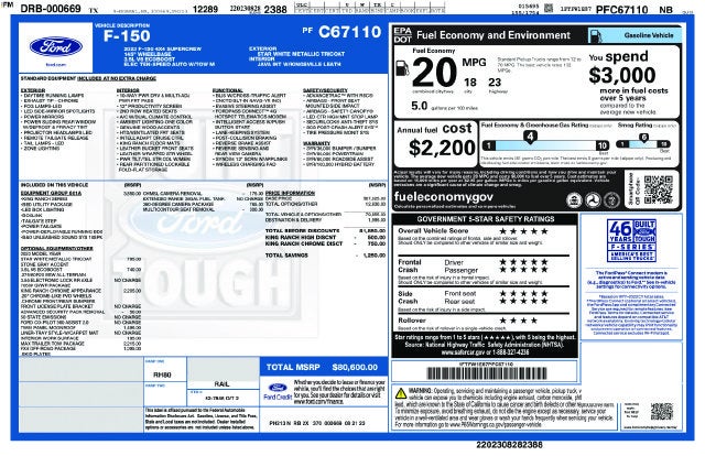 2023 Ford F-150 King Ranch