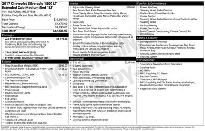 2017 Chevrolet Silverado 1500 LT LT1