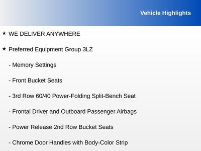 2026 Chevrolet Tahoe High Country 3LZ