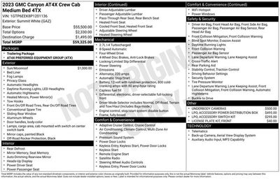 2023 GMC Canyon AT4X