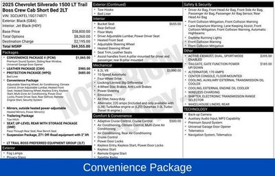 2025 Chevrolet Silverado 1500 LT Trail Boss