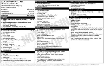 2024 GMC Terrain SLT