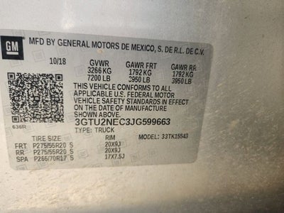 2018 GMC Sierra 1500 SLT