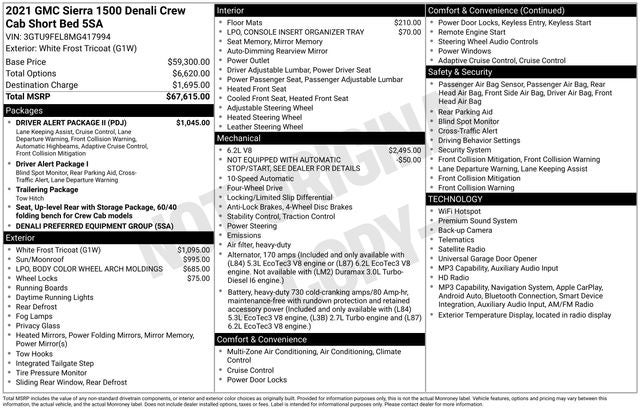 2021 GMC Sierra 1500 Denali