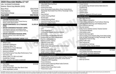 2020 Chevrolet Malibu LT