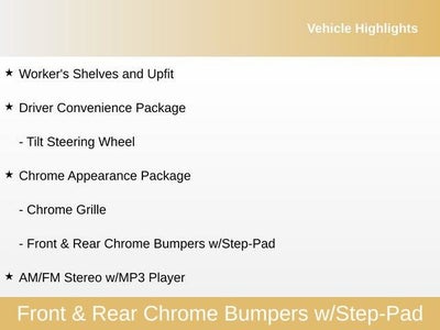 2025 Chevrolet Express 3500 Work Van Cargo